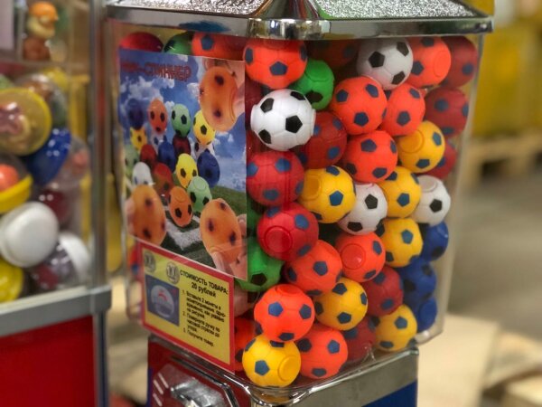 Игрушки для торговых аппаратов 35 мм "Мяч-спиннер"