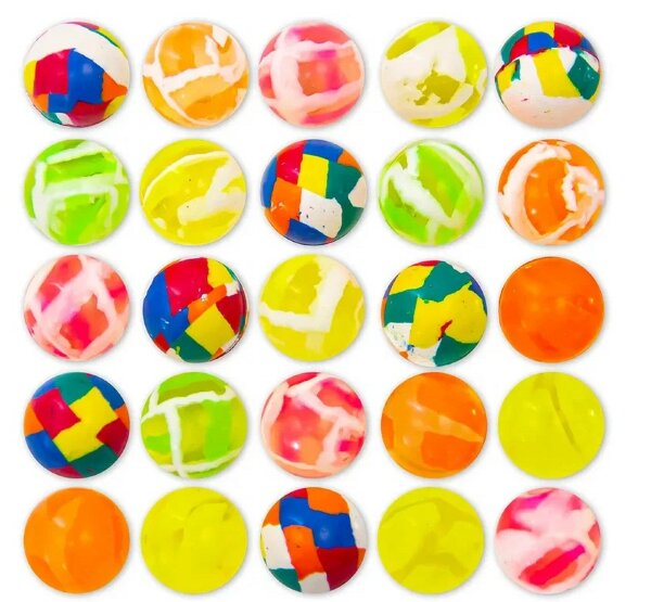 Мячи-прыгуны 25 мм "Мозаика"
