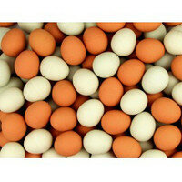 Мячи-прыгуны 29 мм "Яйцо белое и коричневое"
