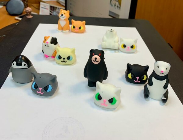 Игрушки для капсул 45-53 мм "Зверо-Кот"